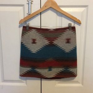 American Eagle printed skirt